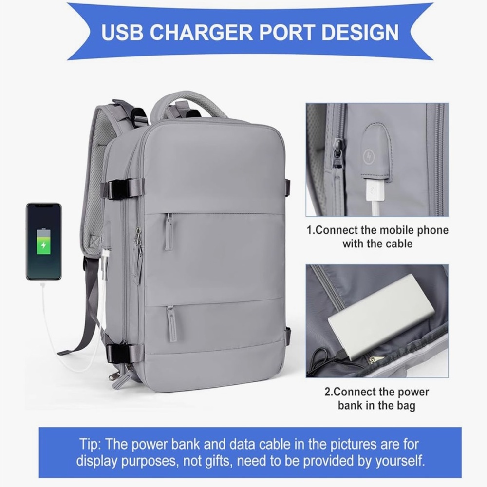 Gray Backpack - image 5